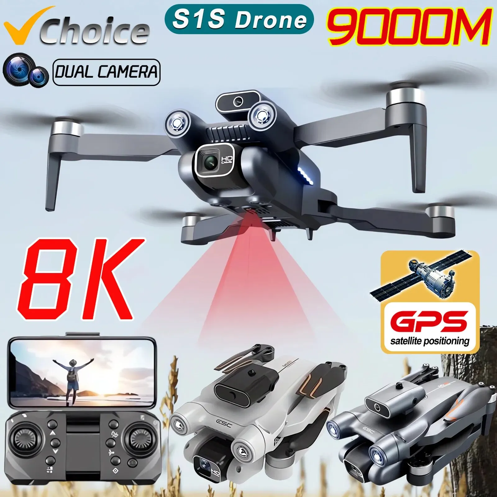 Drone Gps Module - طائرة بدون طيار احترافية بدون فرش