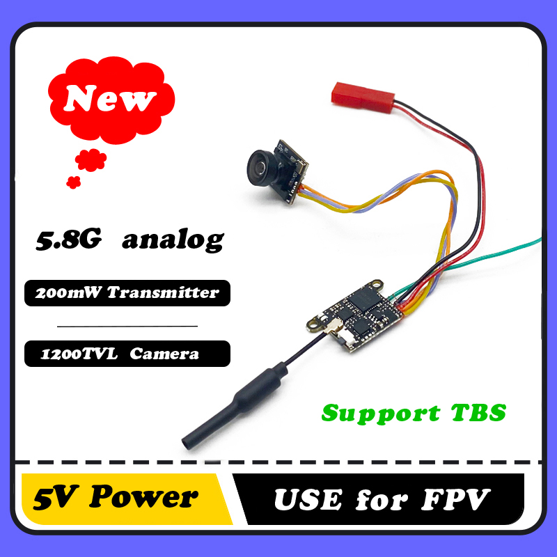 Drone Frame - كاميرا SLONWAKE 5.8G 1200TVL FPV VTX