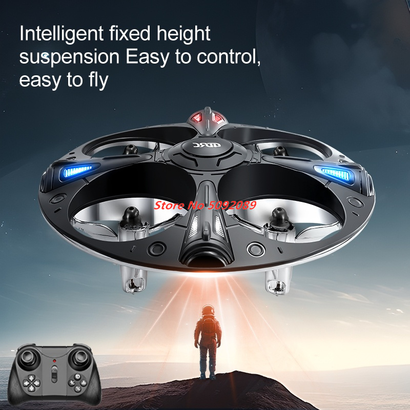 طائرة هليكوبتر صغيرة ذكية للتح - مراجعة Drone Led Light وسعره