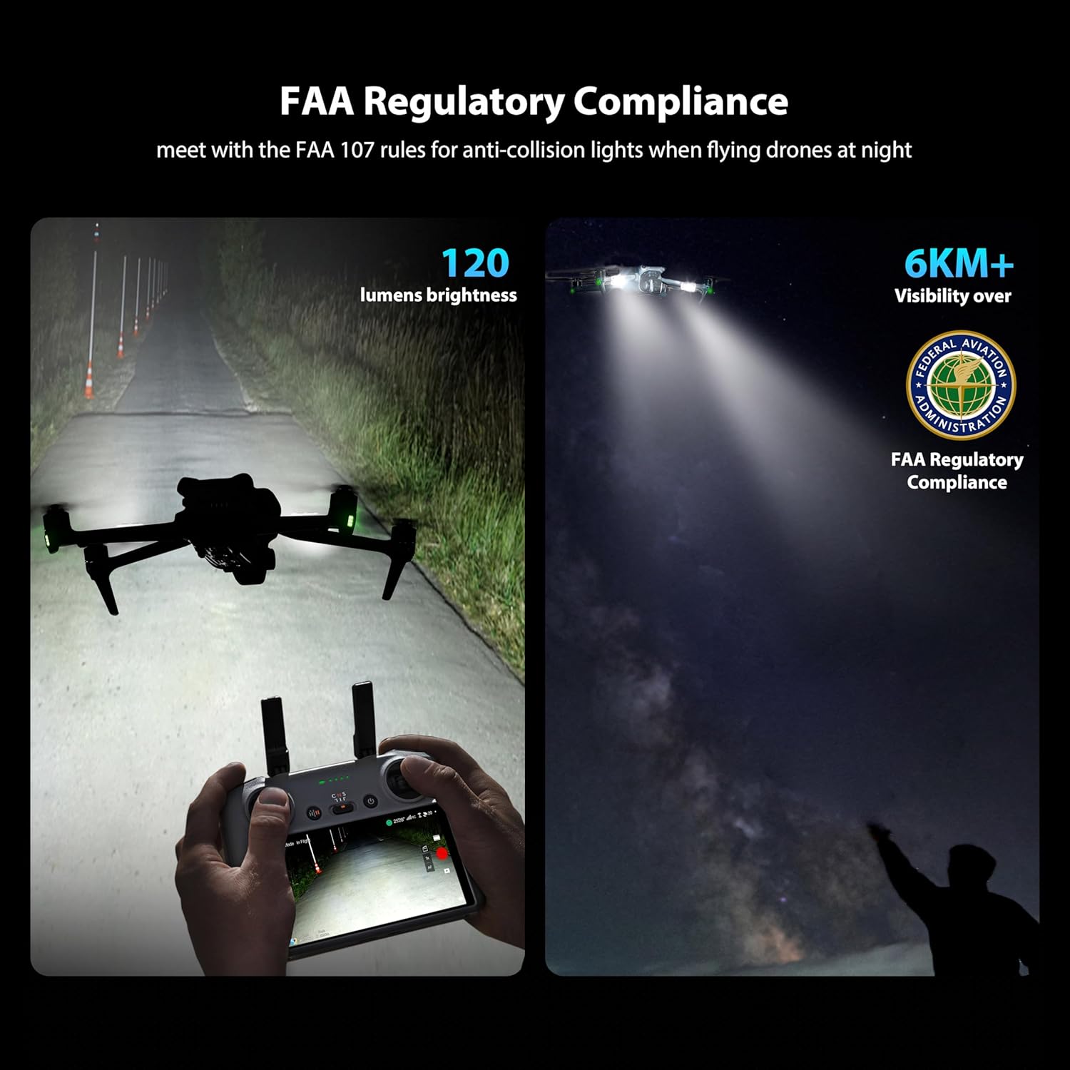 STARTRC الطائرة بدون طيار ضوء  - مراجعة Drone Led Light وسعره