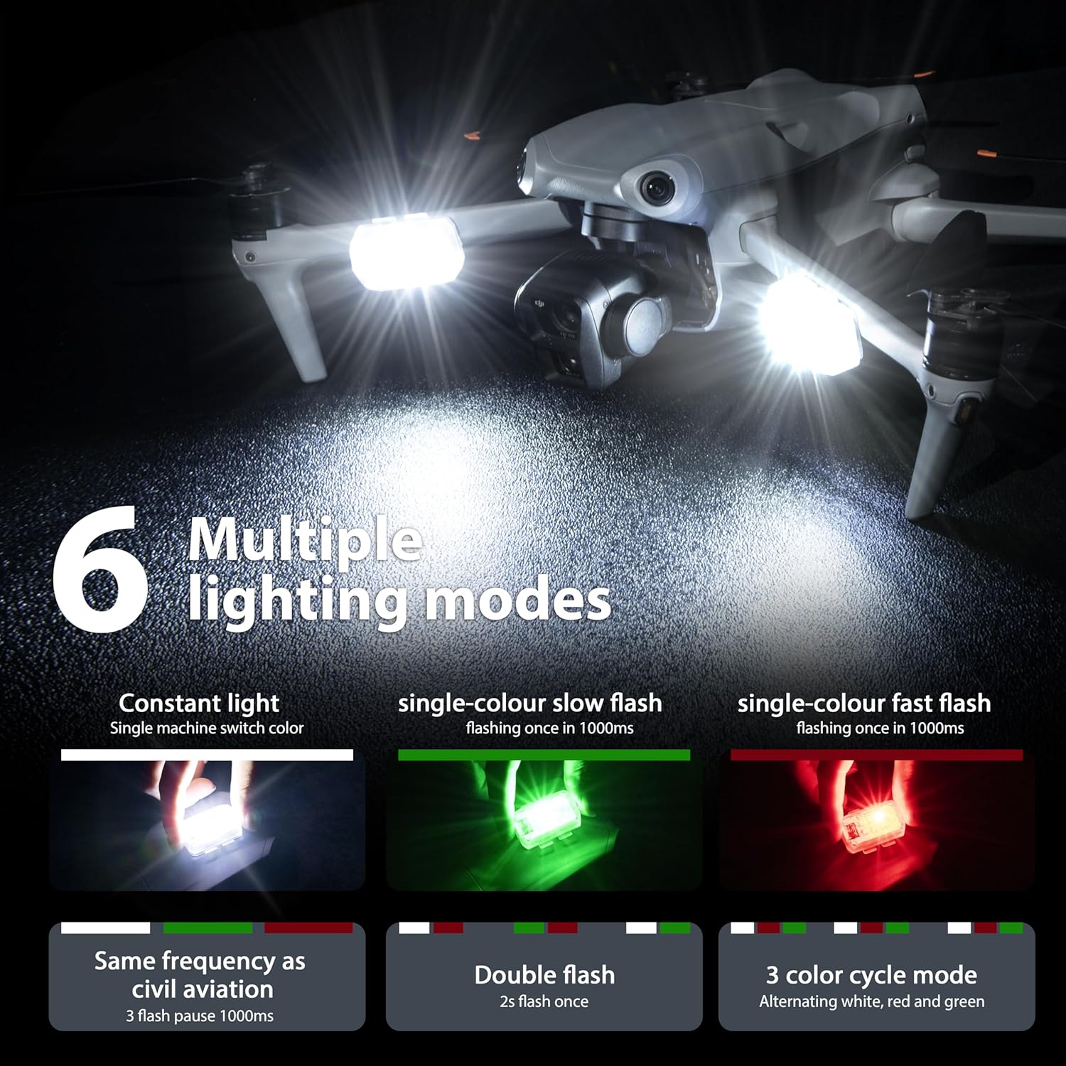 STARTRC الطائرة بدون طيار ضوء  - مراجعة Drone Led Light وسعره