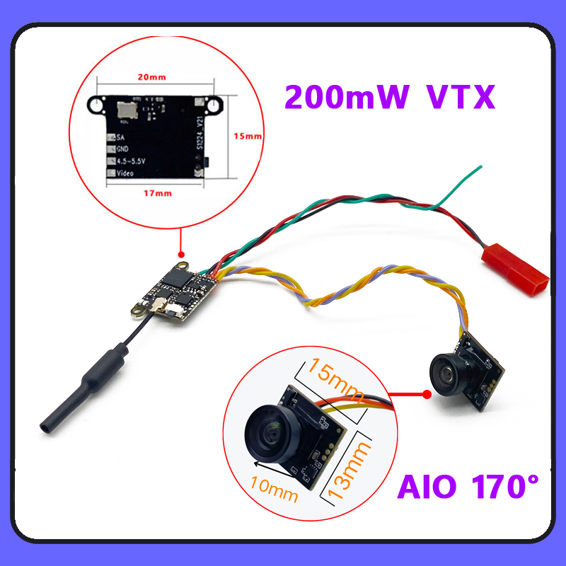 كاميرا SLONWAKE 5.8G 1200TVL F - مراجعة Drone Frame وسعره
